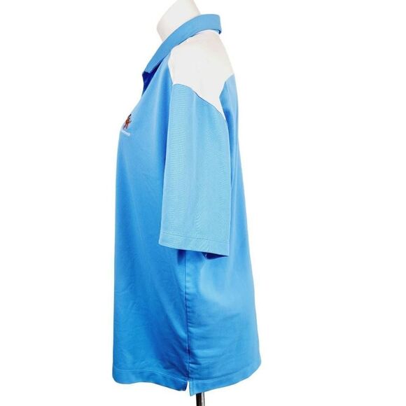 Nike Golf Camelback fitdry polo blue white Size XL - Picture 2 of 6